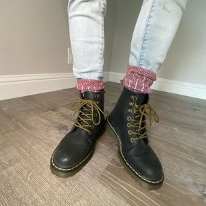 Dr. Martens Women Luana Leather Boots